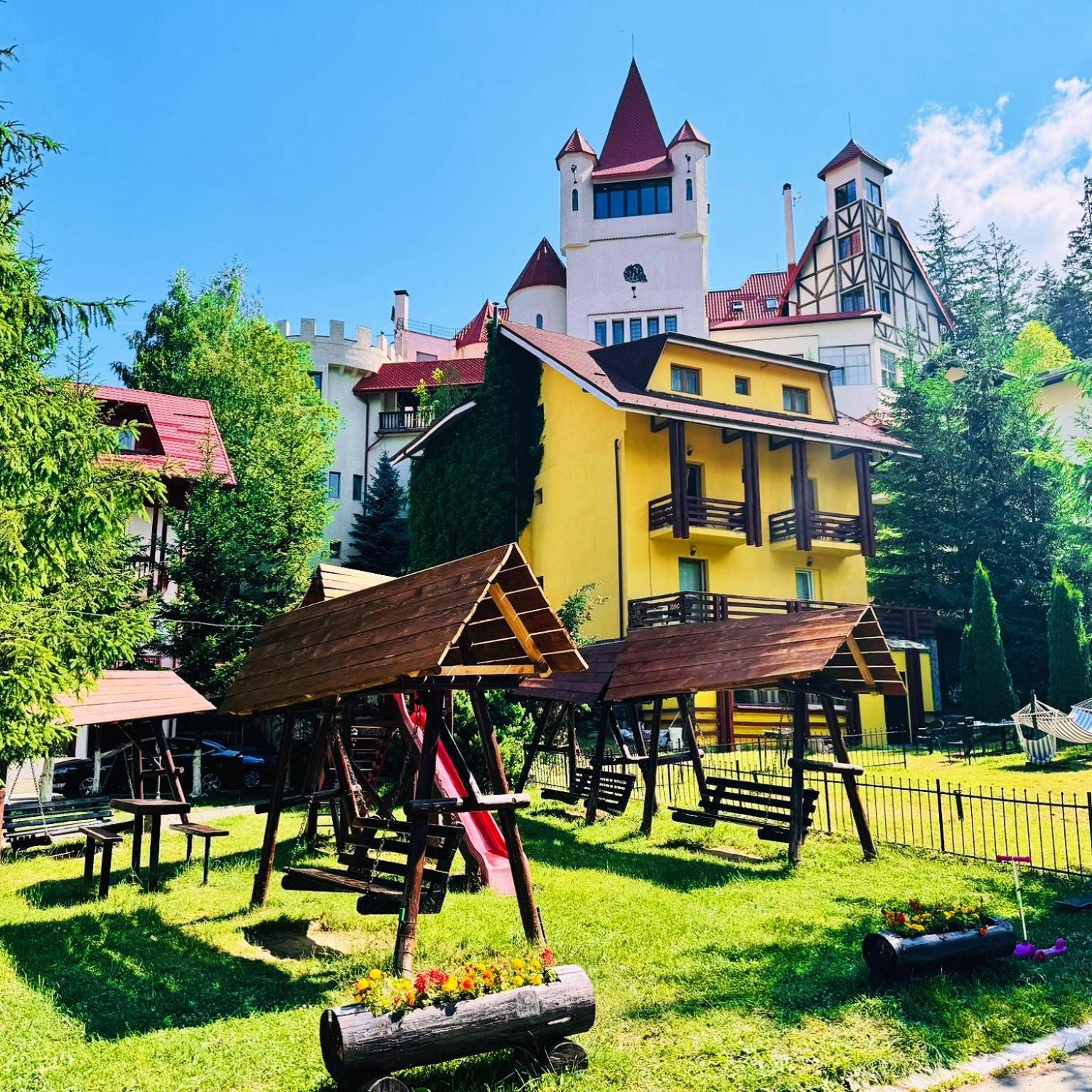 Sunray-Vilagalbena Hotel Poiana Brasov Ngoại thất bức ảnh